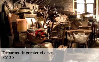 Débarras de grenier et cave  86120